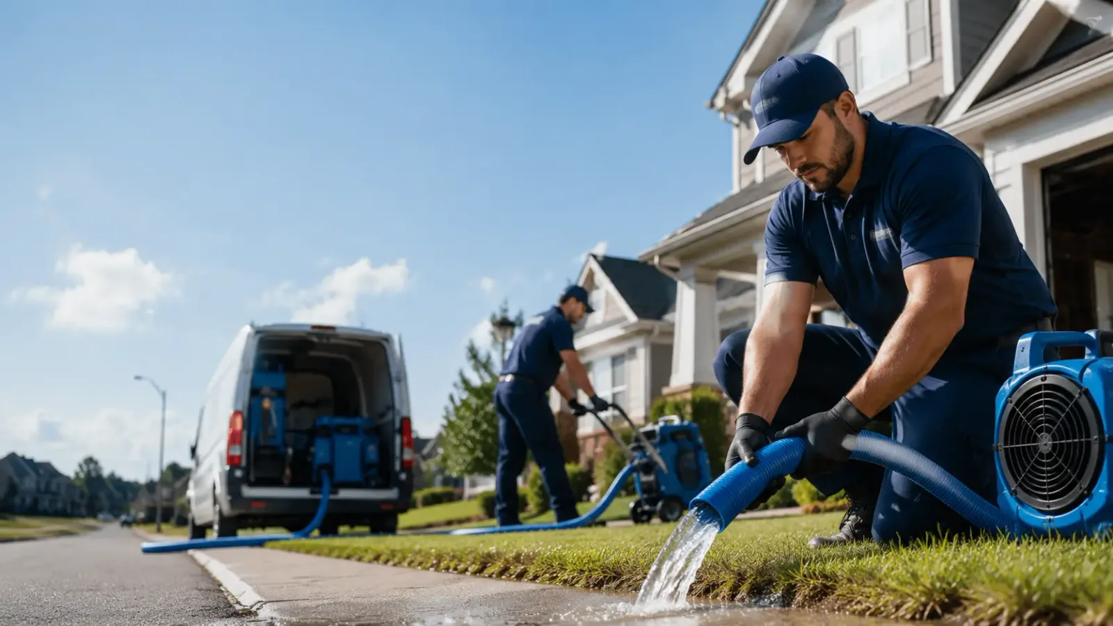 Flood Damage Restoration in Canal Winchester, OH